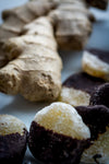 Dried Ginger in Chocolate
